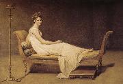 Jacques-Louis David Madame Recamier oil